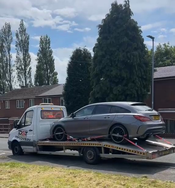 DST Recovery vehicle